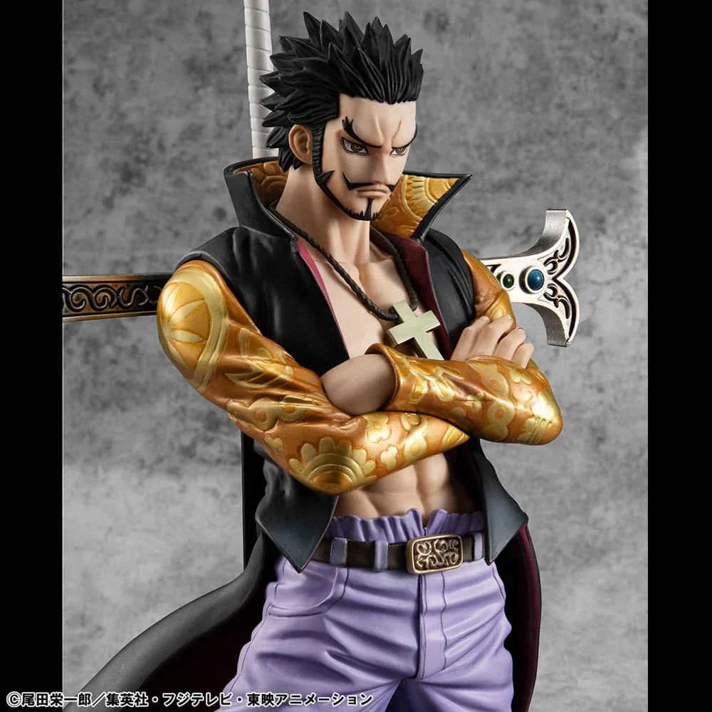 One Piece P.O.P SA-MAXIMUM PVC Figur Hawk Eye Dracule Mihawk Ver. R - 29 cm Megahouse