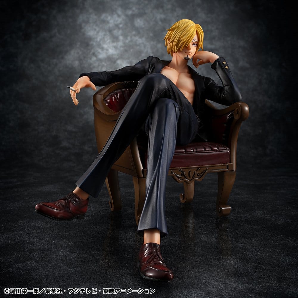 One Piece Portrait.Of.Pirates "S.O.C" PVC-figur Sanji Ver.R 14 cm