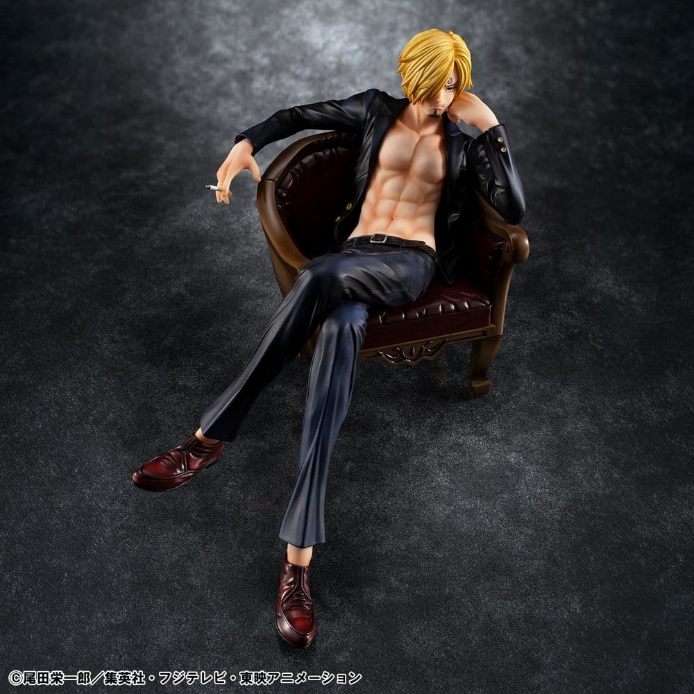 One Piece Portrait.Of.Pirates "S.O.C" PVC-figur Sanji Ver.R 14 cm
