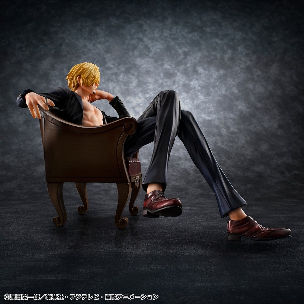 One Piece Portrait.Of.Pirates "S.O.C" PVC-figur Sanji Ver.R 14 cm