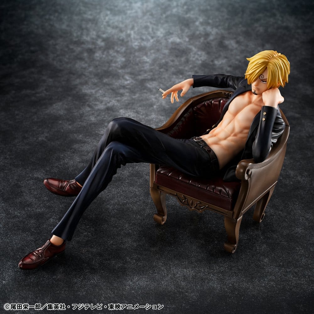 One Piece Portrait.Of.Pirates "S.O.C" PVC-figur Sanji Ver.R 14 cm