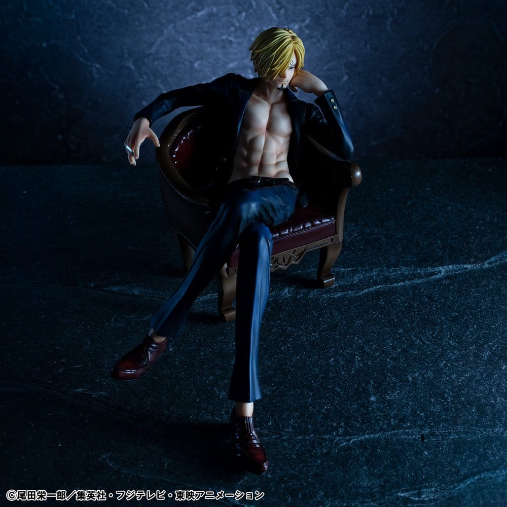 One Piece Portrait.Of.Pirates "S.O.C" PVC-figur Sanji Ver.R 14 cm