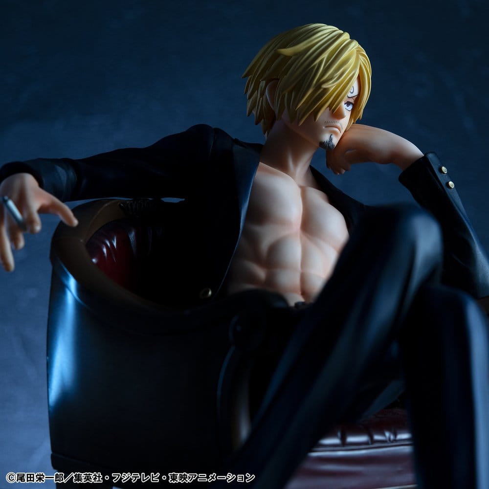One Piece Portrait.Of.Pirates "S.O.C" PVC-figur Sanji Ver.R 14 cm