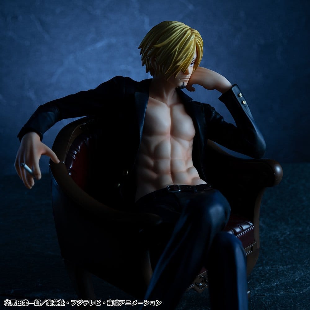 One Piece Portrait.Of.Pirates "S.O.C" PVC-figur Sanji Ver.R 14 cm
