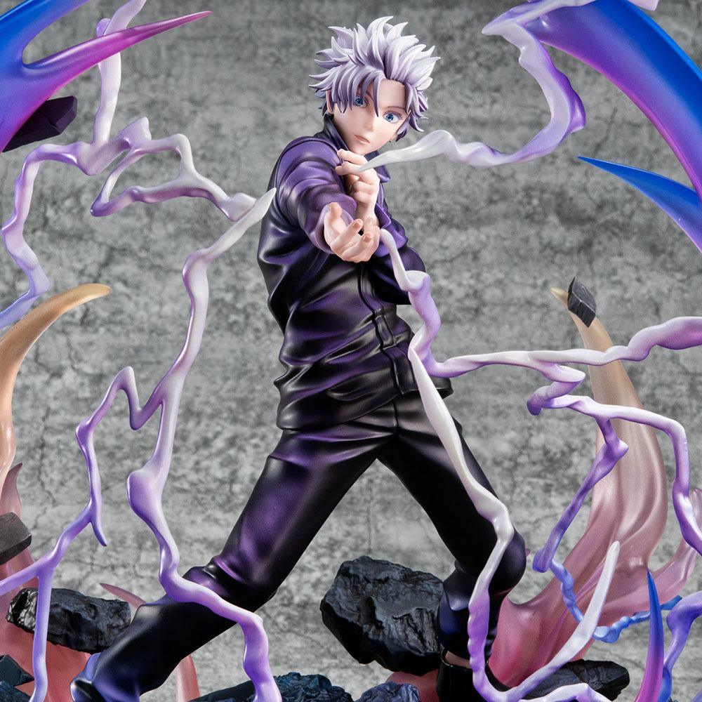 Jujutsu Kaisen DX PVC Figur Satoru Gojo Kyoshiki Murasaki Ver. 26 cm Megahouse