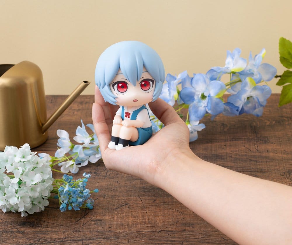 Evangelion: 3.0+1.0 Thrice Upon a Time PVC-figur Rei Ayanami 11 cm (Upprepad)