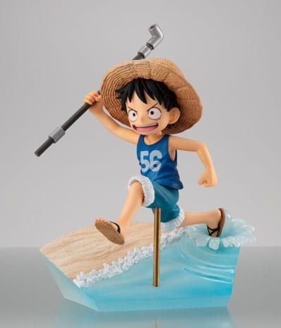 One Piece G.E.M. Series PVC Figur Monkey D. Luffy Run! Run! Run! 15th Anniversary Ver. 12 cm Megahouse