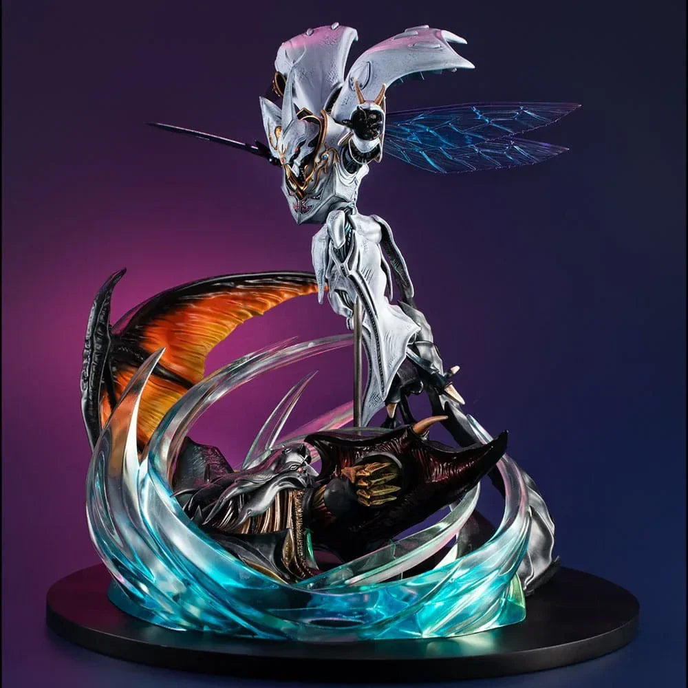 Aura Battler Dunbine Real Posing Robot PVC Staty Sirvine 23 cm Megahouse