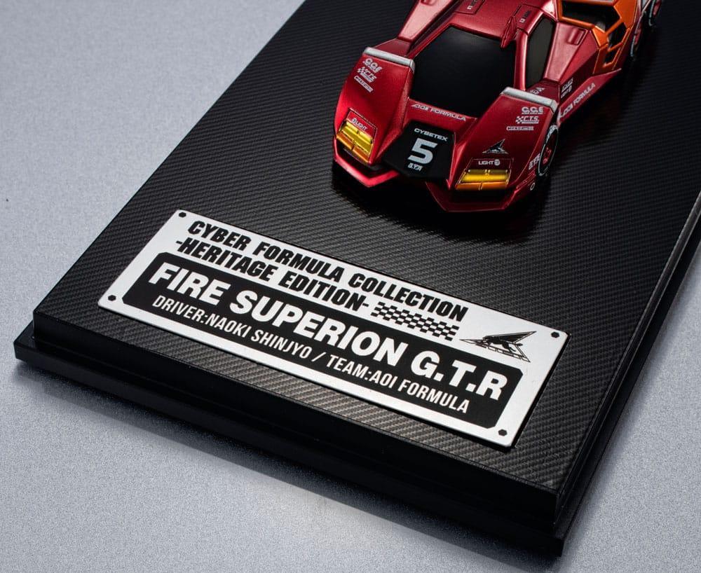Future GPX Cyber Formula Vehicle Fire Superion G.T.R Heritage Edition 14 cm Megahouse