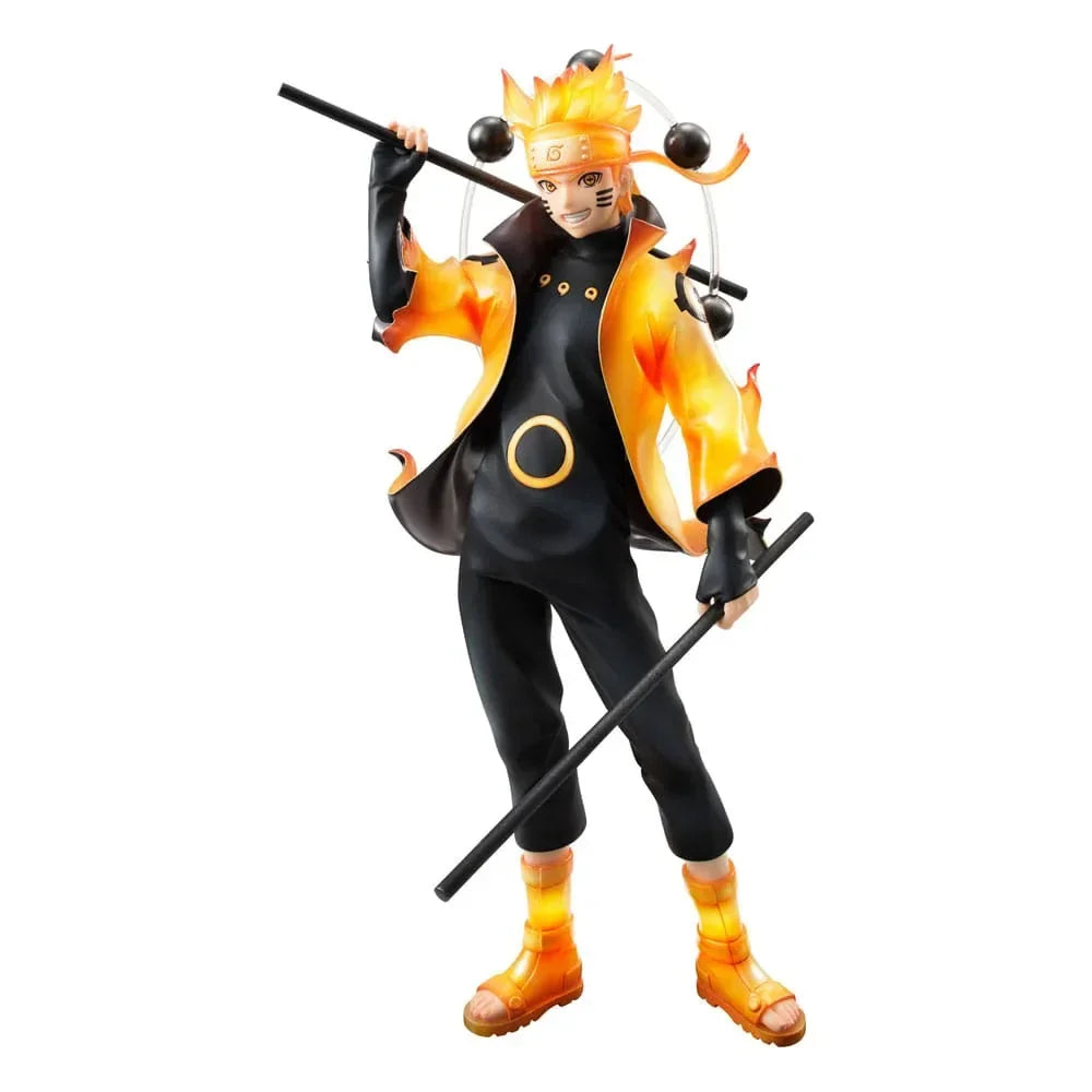 Naruto Shippuden G.E.M. Series PVC Staty Naruto Uzumaki 15th Anniversary Megahouse