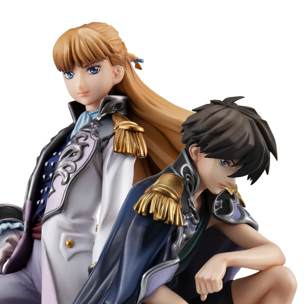 Mobile Suit Gundam Wing Alpha x Omega PVC Figur 1/8 Heero Yuy & Relena Peacecraft Set 30th Anniversary Repaint Ver. 14 cm Megahouse