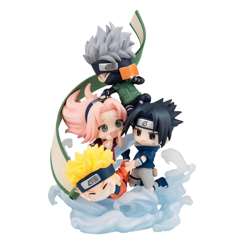 Naruto Shippuden FigUnity PVC Mini Figur Team 7 Megahouse