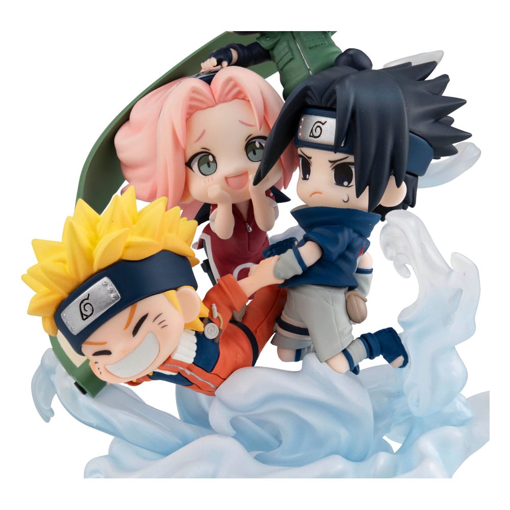 Naruto Shippuden FigUnity PVC Mini Figur Team 7 Megahouse