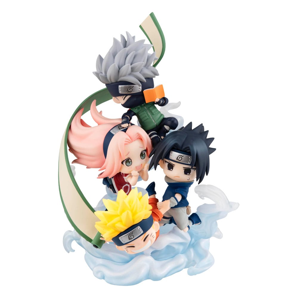Naruto Shippuden FigUnity PVC Mini Figur Team 7 Megahouse