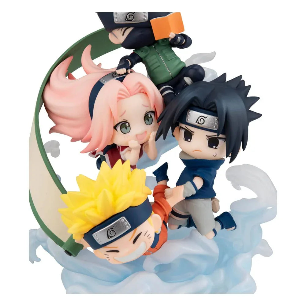 Naruto Shippuden FigUnity PVC Mini Figur Team 7 Megahouse