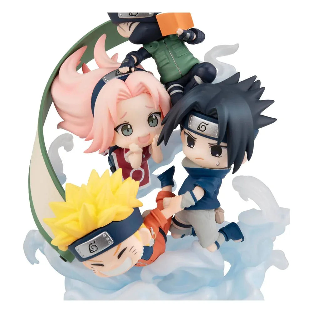 Naruto Shippuden FigUnity PVC Mini Figur Team 7 Megahouse
