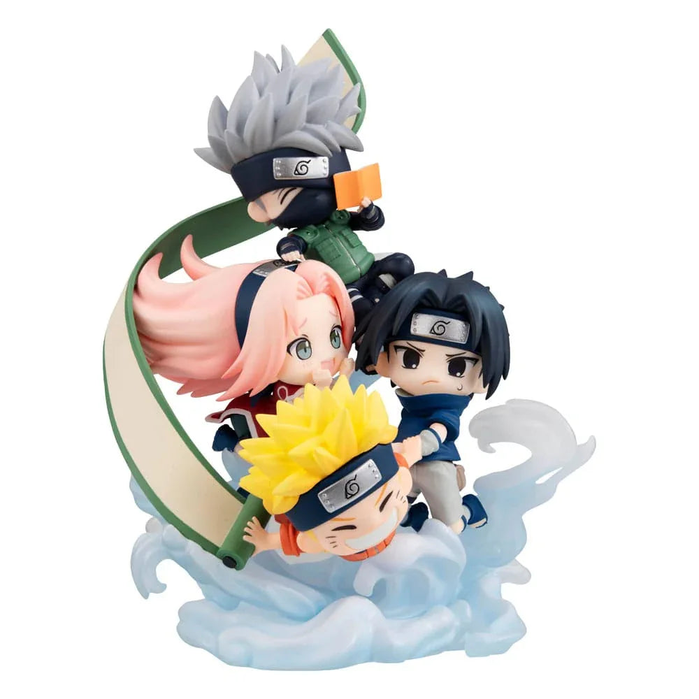 Naruto Shippuden FigUnity PVC Mini Figur Team 7 Megahouse
