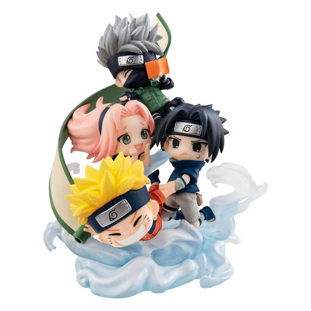 Naruto Shippuden FigUnity PVC Mini Figur Team 7 Megahouse