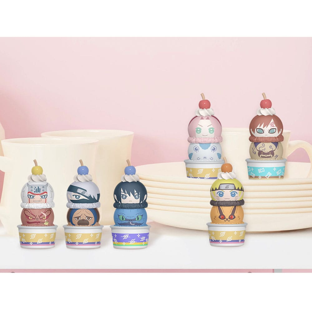 Naruto Shippuden Tsumichen Stapla & Byt Trading Figur 6-Pack 8 cm (med gåva) Megahouse