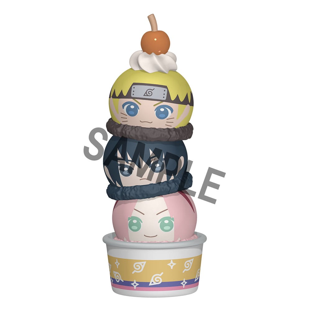 Naruto Shippuden Tsumichen Stapla & Byt Trading Figur 6-Pack 8 cm (med gåva) Megahouse