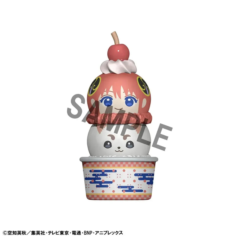Gintama Tsumichen Stapel- och Förändringsfigur 8 cm Assortiment (6) Megahouse