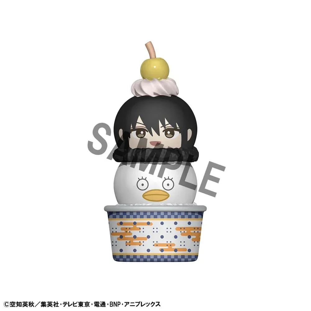 Gintama Tsumichen Stapel- och Förändringsfigur 8 cm Assortiment (6) Megahouse