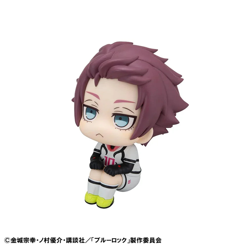 Blue Lock Look Up PVC Figur Rin Itoshi & Sae Itoshi Japansk Landslagsspelare Match Ver. 11 cm (med present)