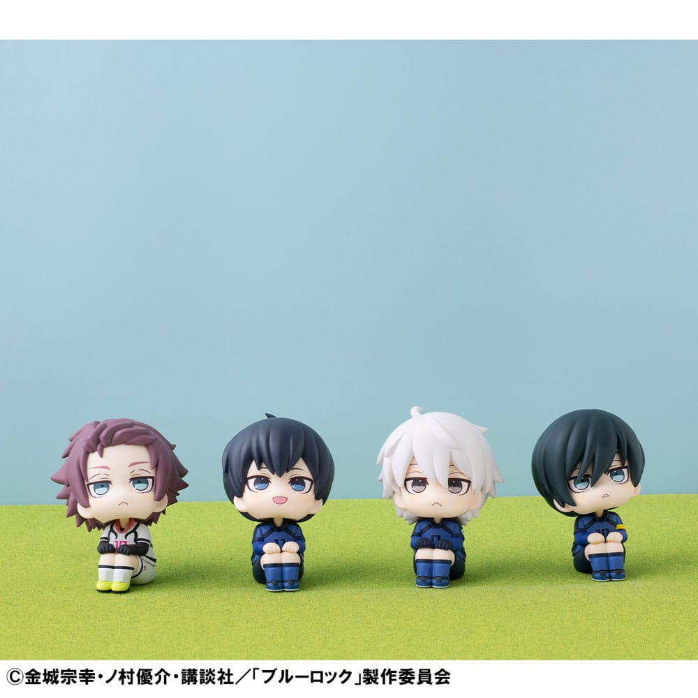 Blue Lock Look Up PVC Figur Yoichi Isagi & Seishiro Nagi Japansk Landslagsspelare Matchversion 11 cm (med present) Megahouse