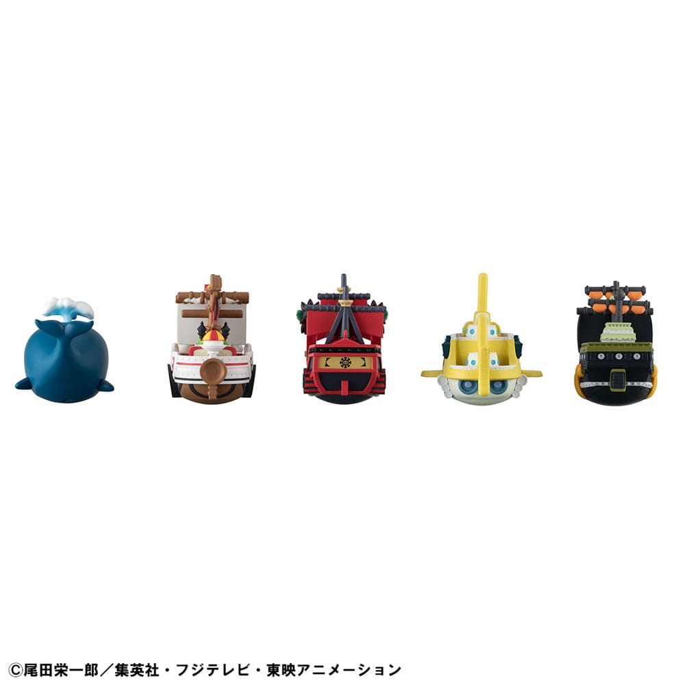 One Piece Yuracolle Series Trading Figure 5-Pack Grand Line Vol. 2 - 6 cm Megahouse