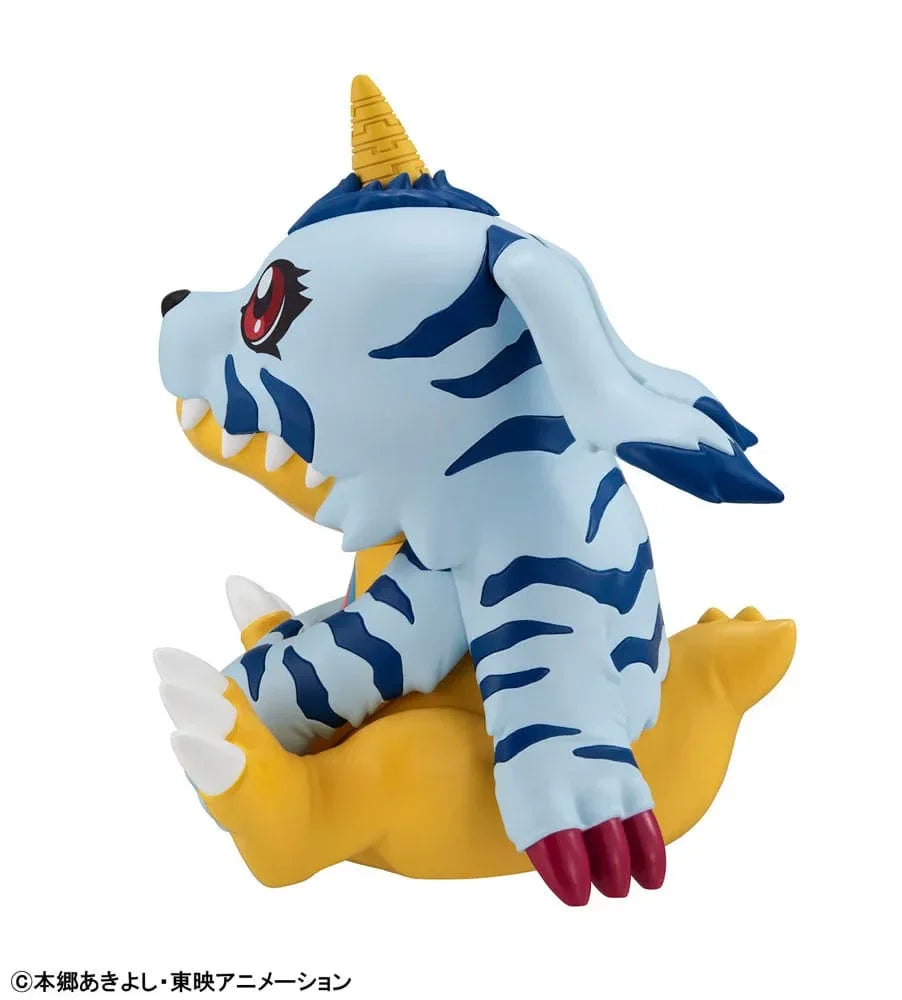Digimon Look Up PVC Figur Gabumon 11 cm - Detaljerad Samlarfigur Megahouse
