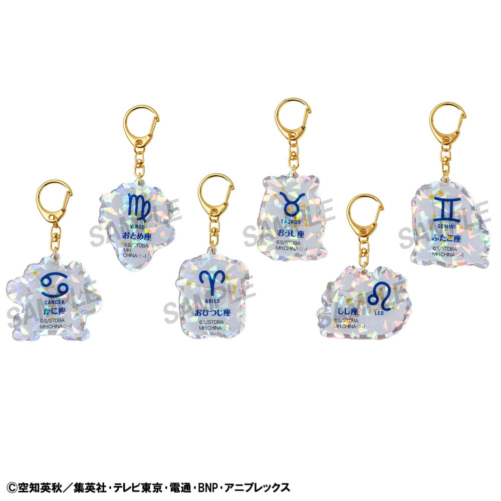 Gintama Akrylmaskotar Elizabeth - 12 Zodiaktecken Vår & Sommar Assortiment (6) Megahouse