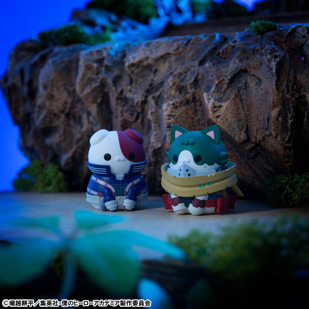 My Hero Academia Mega Cat Project Heroaca Cats No.01 - 3 cm Assortment (8) Megahouse