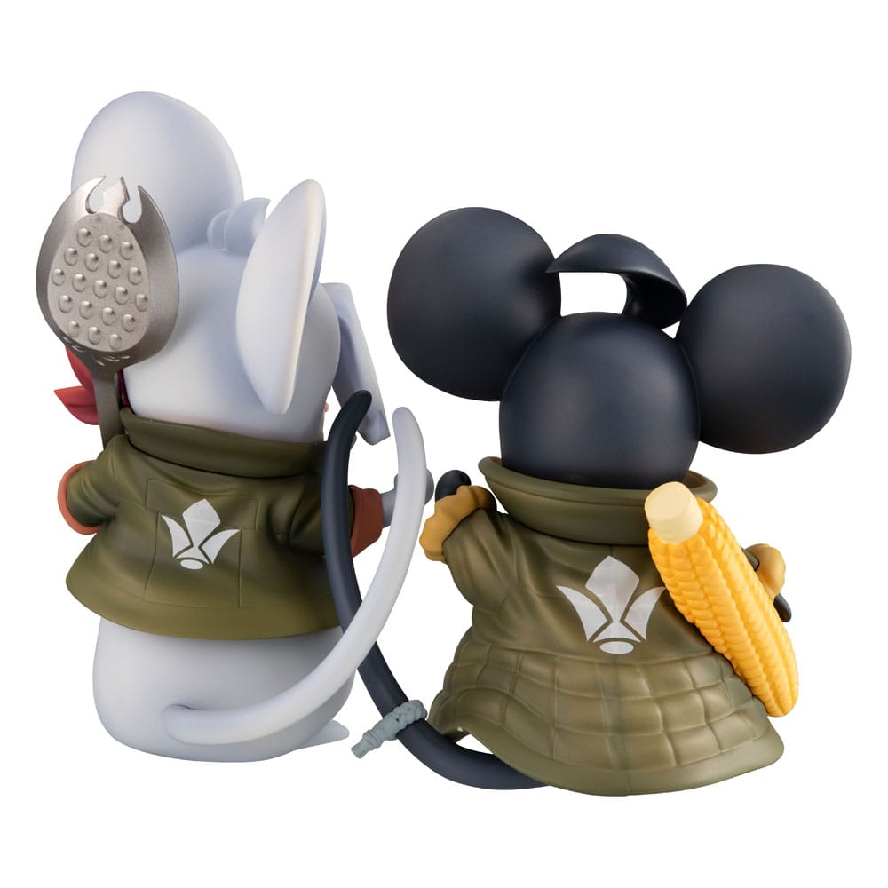 Mobile Suit Gundam Iron-Blooded Orphans PVC Figurer - Orphanchu Block 3 Mikatsuki & Orga 10-årsjubileum 12 cm Megahouse