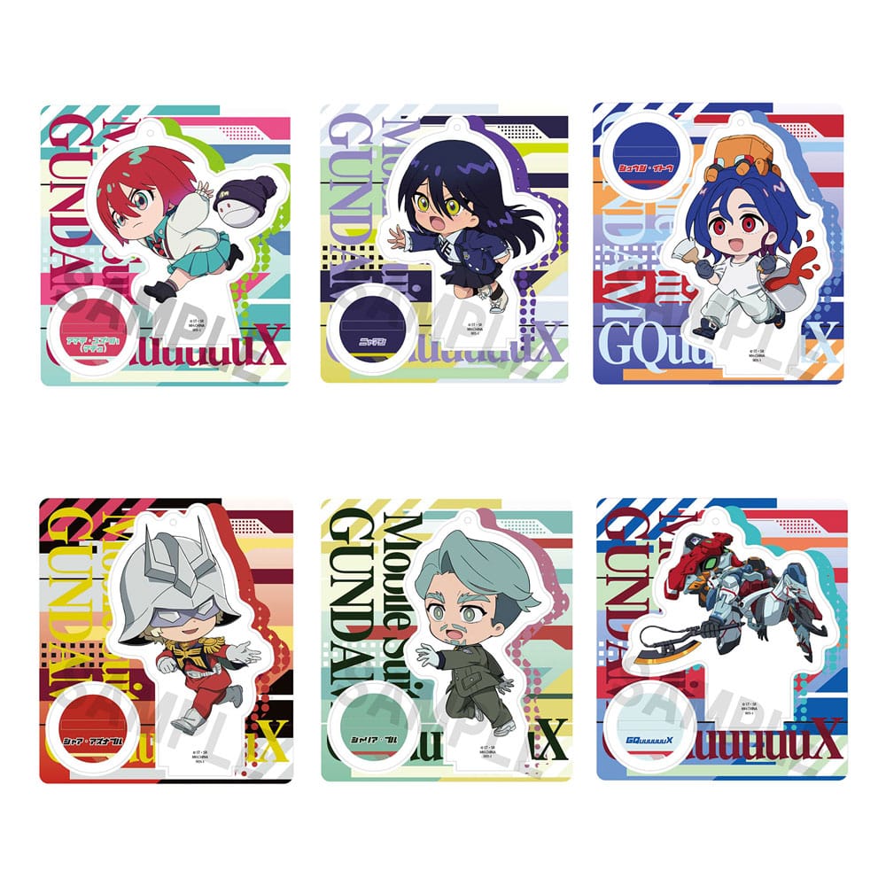 Mobile Suit Gundam GQuuuuuuX TokoToko Akrylfigur 9 cm Display Megahouse