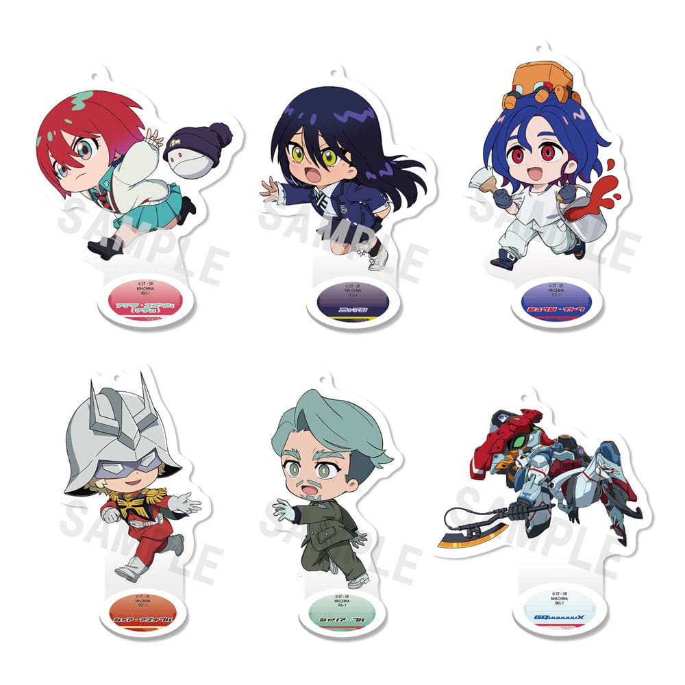 Mobile Suit Gundam GQuuuuuuX TokoToko Akrylfigur 9 cm Display Megahouse