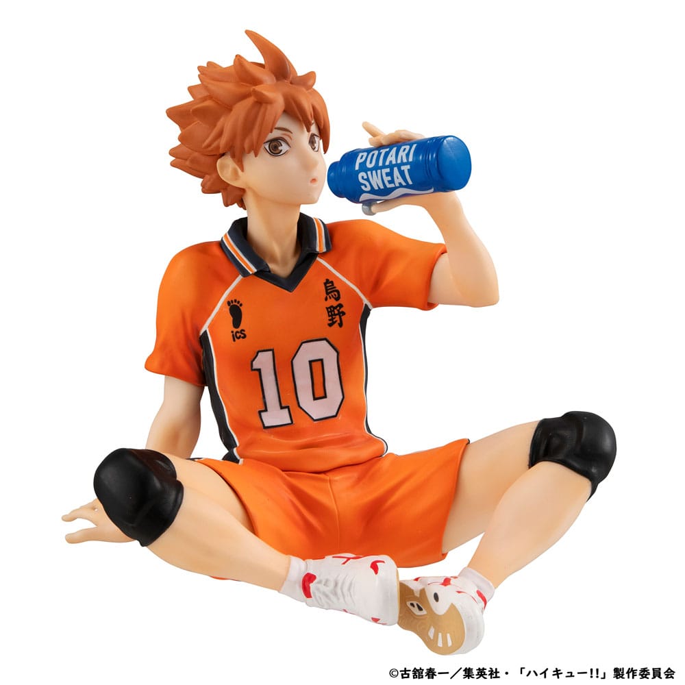 Haikyu!! G.E.M. Series PVC Figur Atsumu Shoyo Hinata Andra Uniformversion - Palmstorlek 9 cm Megahouse