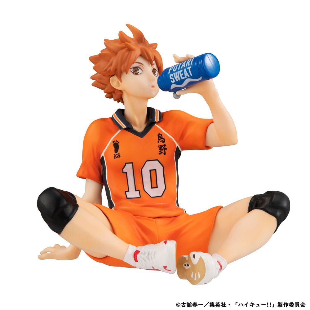 Haikyu!! G.E.M. Series PVC Figur Atsumu Shoyo Hinata Andra Uniformversion - Palmstorlek 9 cm Megahouse