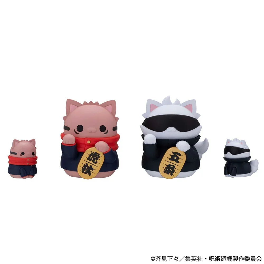 Jujutsu Kaisen Mega Cat Project Trading Figure Fortune Cats 7 cm Assortment (6) Megahouse