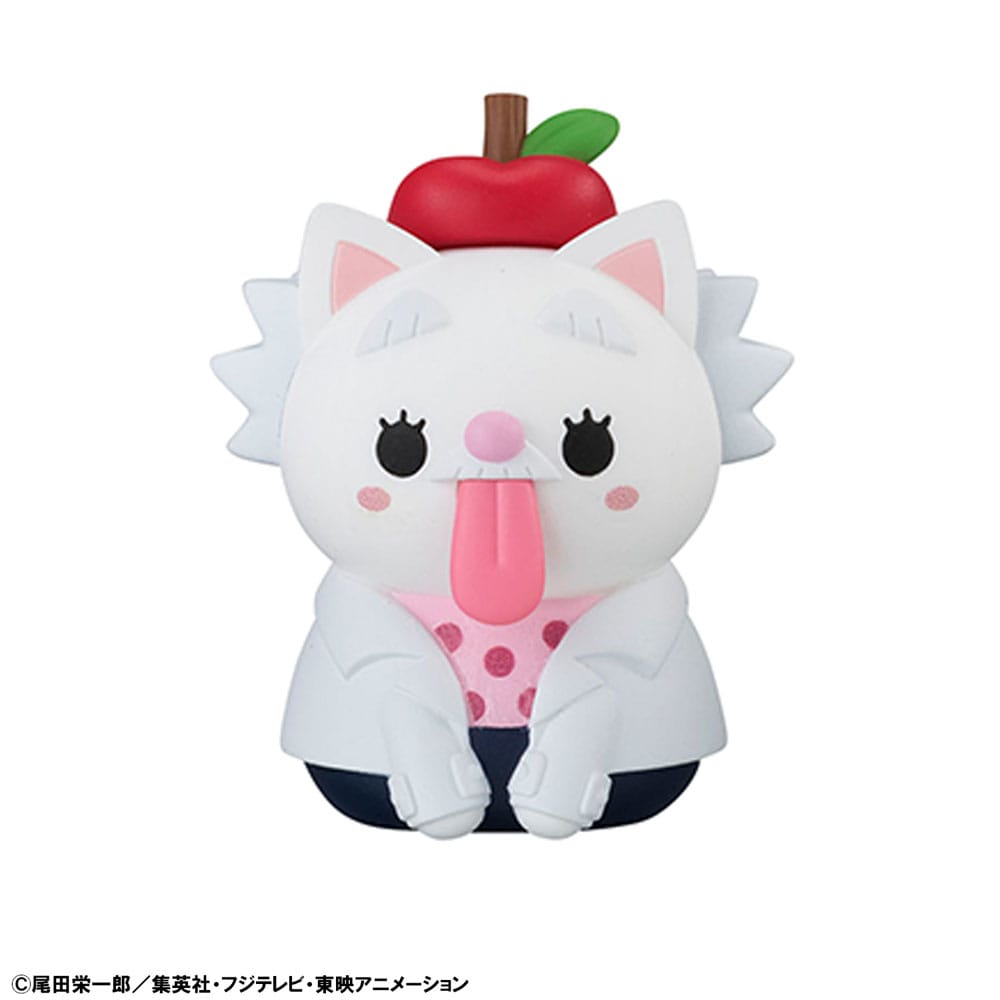 One Piece Mega Cat Project Trading Figur Figurägghead NyanPieceNyan! 3 cm Sortiment (8)