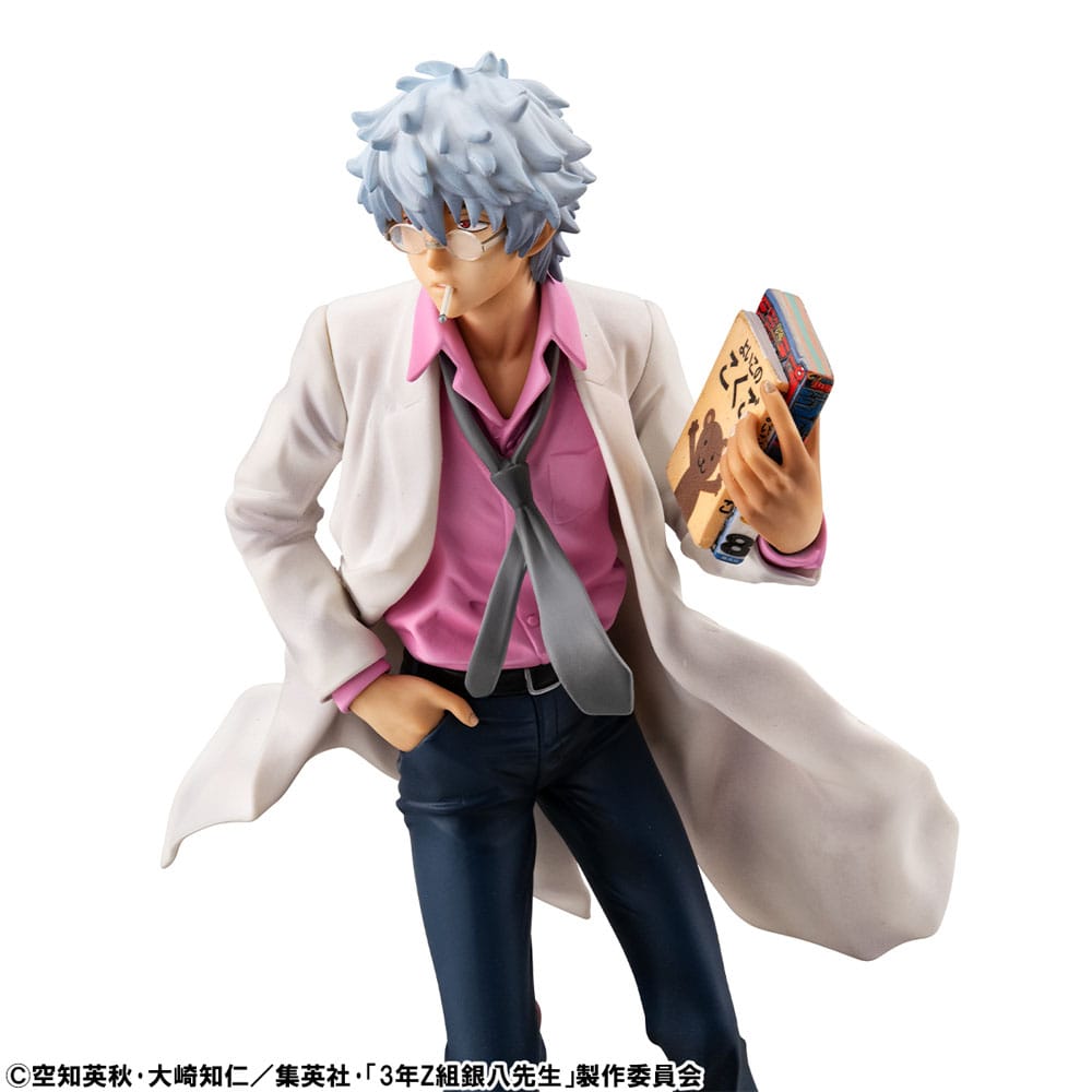 3-Z Ginpachi Sensei G.E.M. Series PVC Figur Ginpachi Sakata Reiwa Ver. 22 cm Megahouse