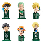 One Piece Ochatomo Series Trading Figurer - Pirates´ Vacance 4 cm Assortiment (8) Megahouse