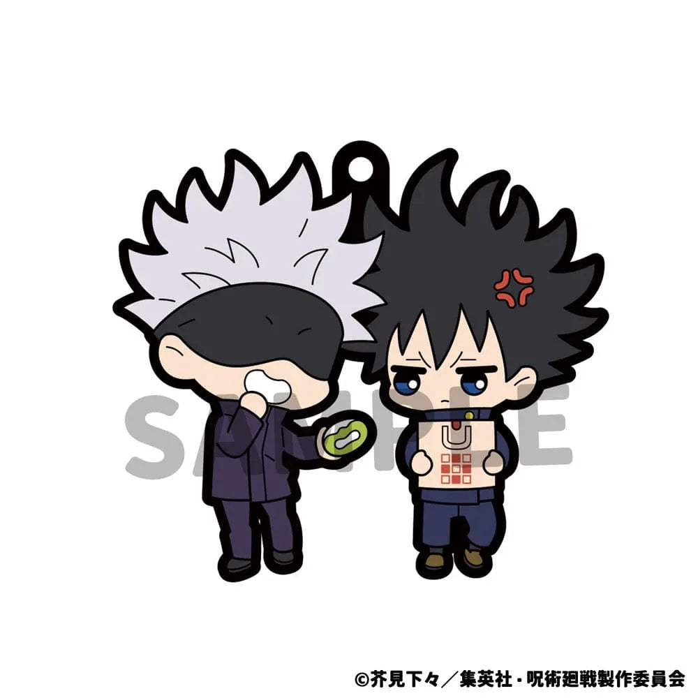 Jujutsu Kaisen Gummifigur 6 cm Assortiment (6) Megahouse