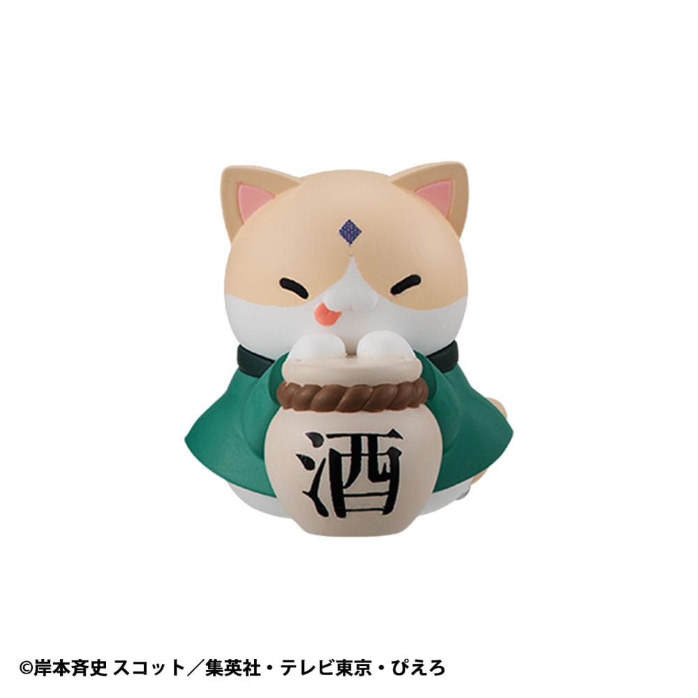 Naruto Shippuden Mega Cat Project Nyaruto! Trading Figures - Kom hit här Sasuke-kun 3 cm Assortiment (8) Megahouse
