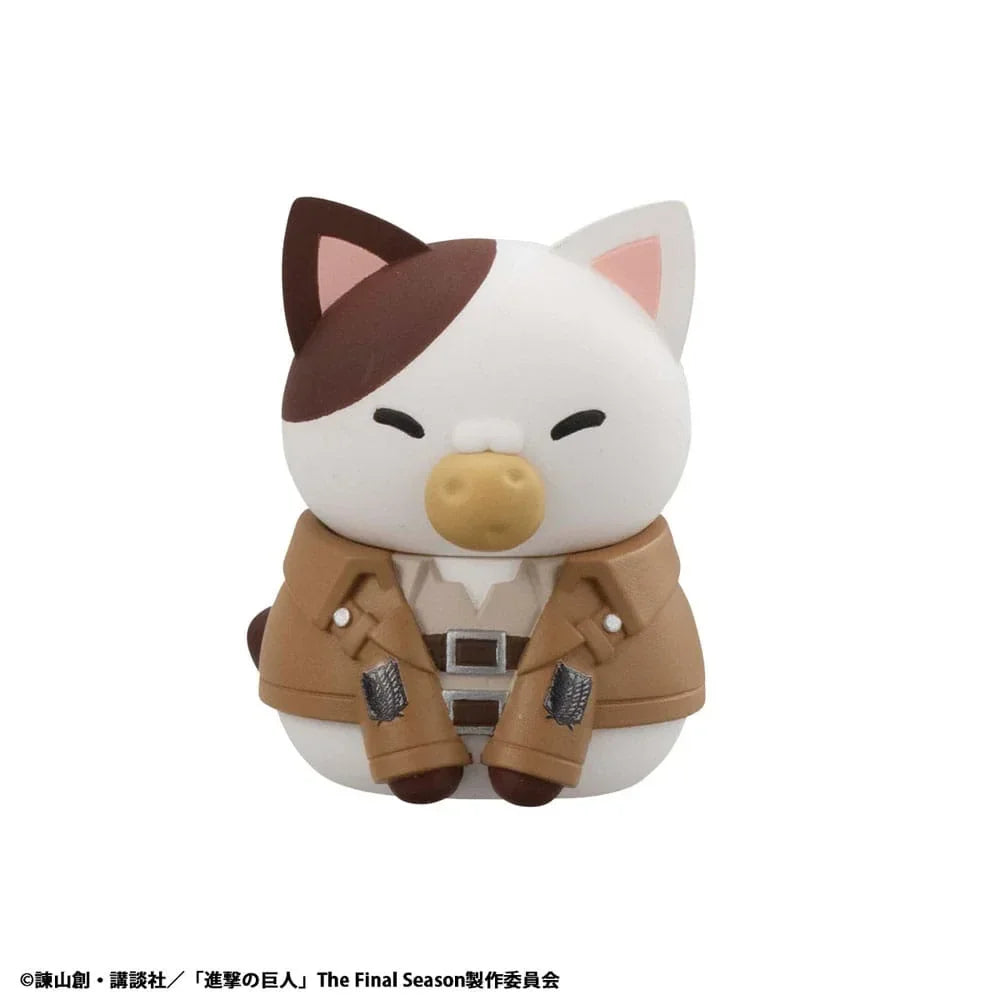 Attack on Titan Mega Cat Project: Tinyan Trading Figures – Scout Regiment Assortment Megahouse