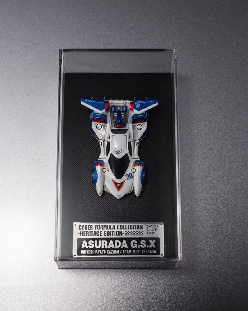Future GPX Cyber Formula Vehicle Asurada G.S.X Heritage Edition 7 cm Megahouse