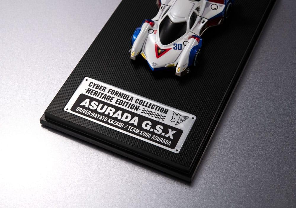 Future GPX Cyber Formula Vehicle Asurada G.S.X Heritage Edition 7 cm Megahouse