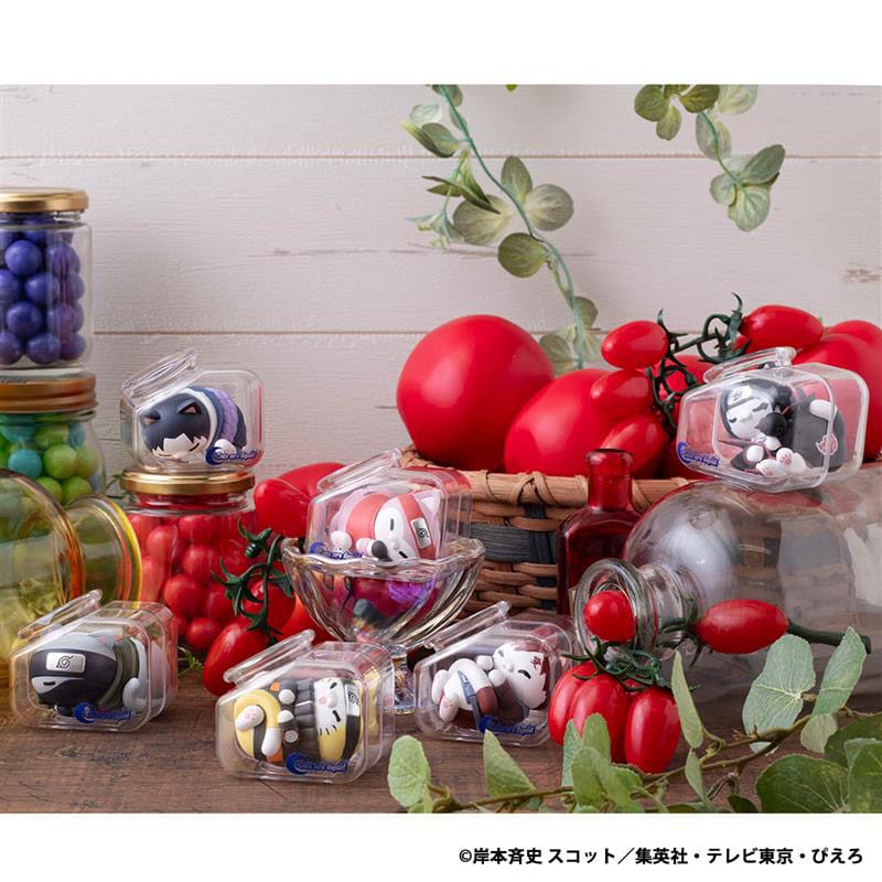 Naruto Shippuden Mega Cat Project Nyaruto! Trading Figures Good Night Nyaruto! 3 cm Assortment (8) Megahouse