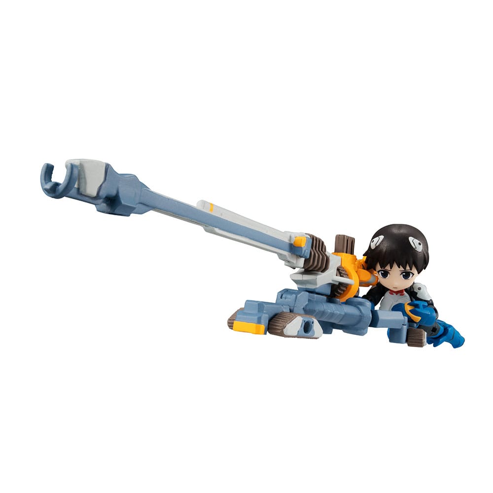 Evangelion Desktop Army Figur: Shinji Ikari & Evangelion No. 1 - Ny Teatralsk Utgåva 15 cm Megahouse