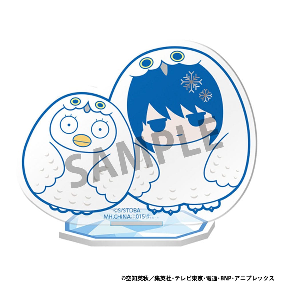 Gintama Akrylfigur Prince Hata & Djur av Is 6 cm Display (6) Megahouse