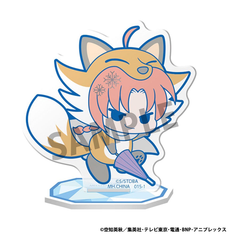 Gintama Akrylfigur Prince Hata & Djur av Is 6 cm Display (6) Megahouse